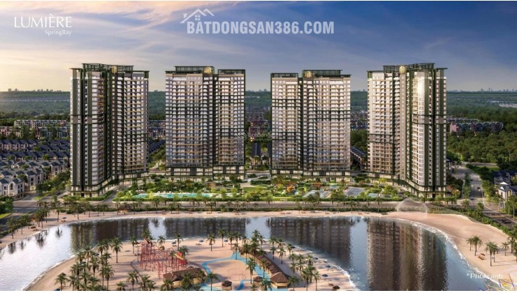 Hot Lumiere Spring Bay căn hộ hạng sang, đẳng cấp tại Vinhomes Ocean Park 2